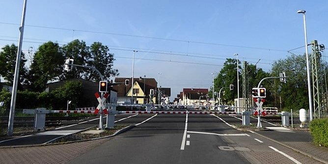Bahnübergangstechnik-Mainaschaff